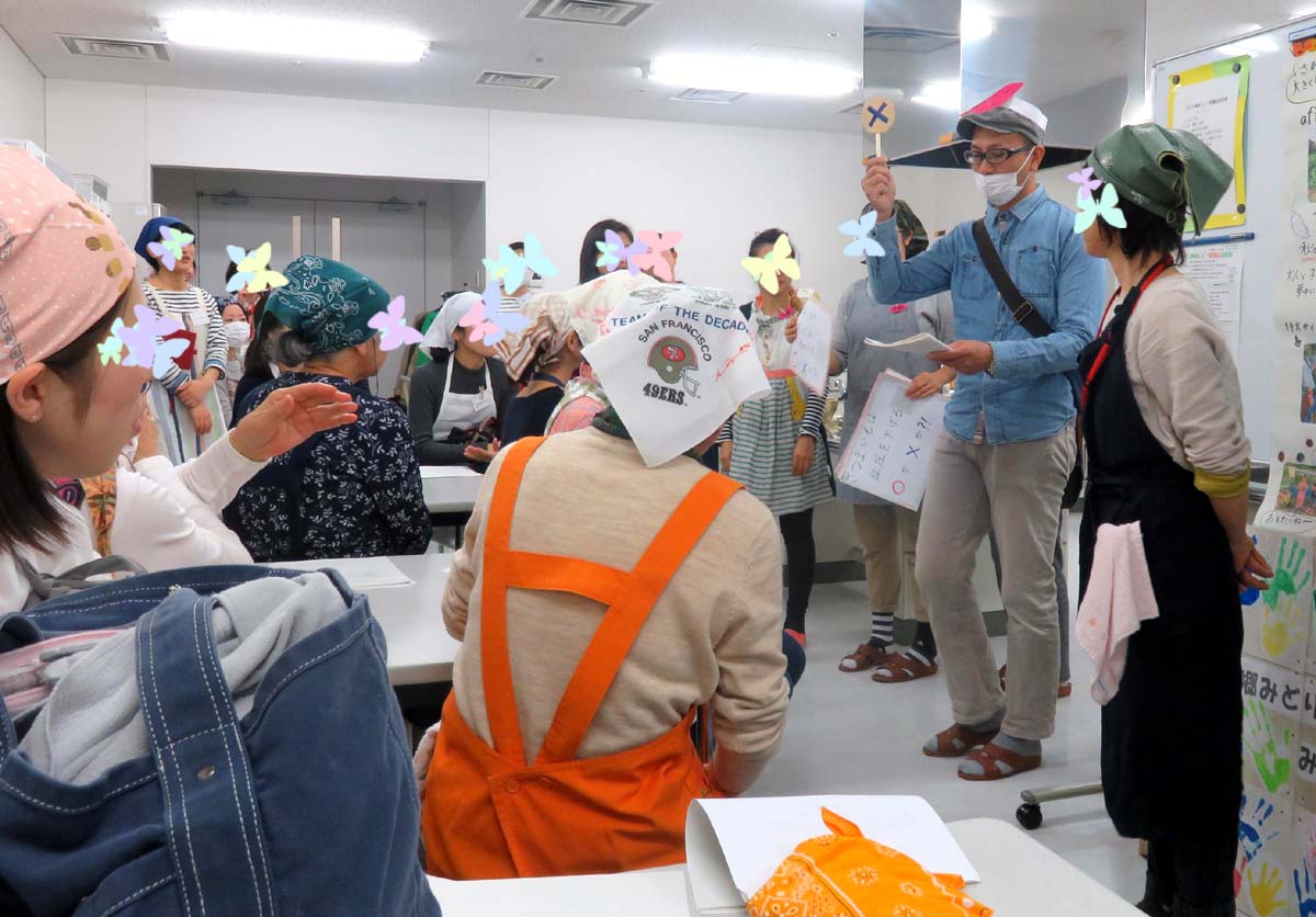 芋博士、大郷みどり会の清水さん