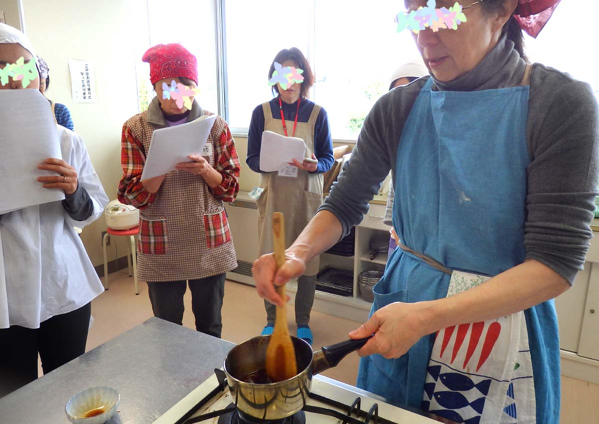 みたらしの作り方を真剣にメモ