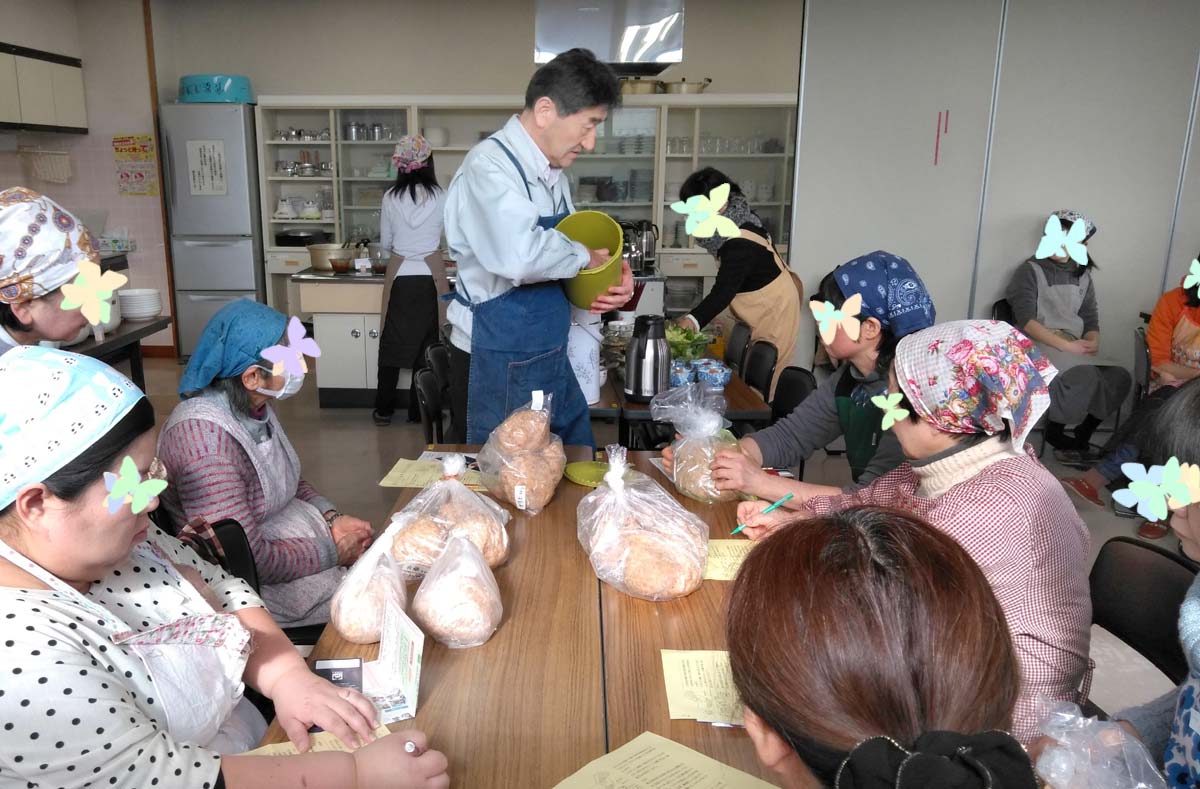 鎌田専務より、味噌の原料についてのお話