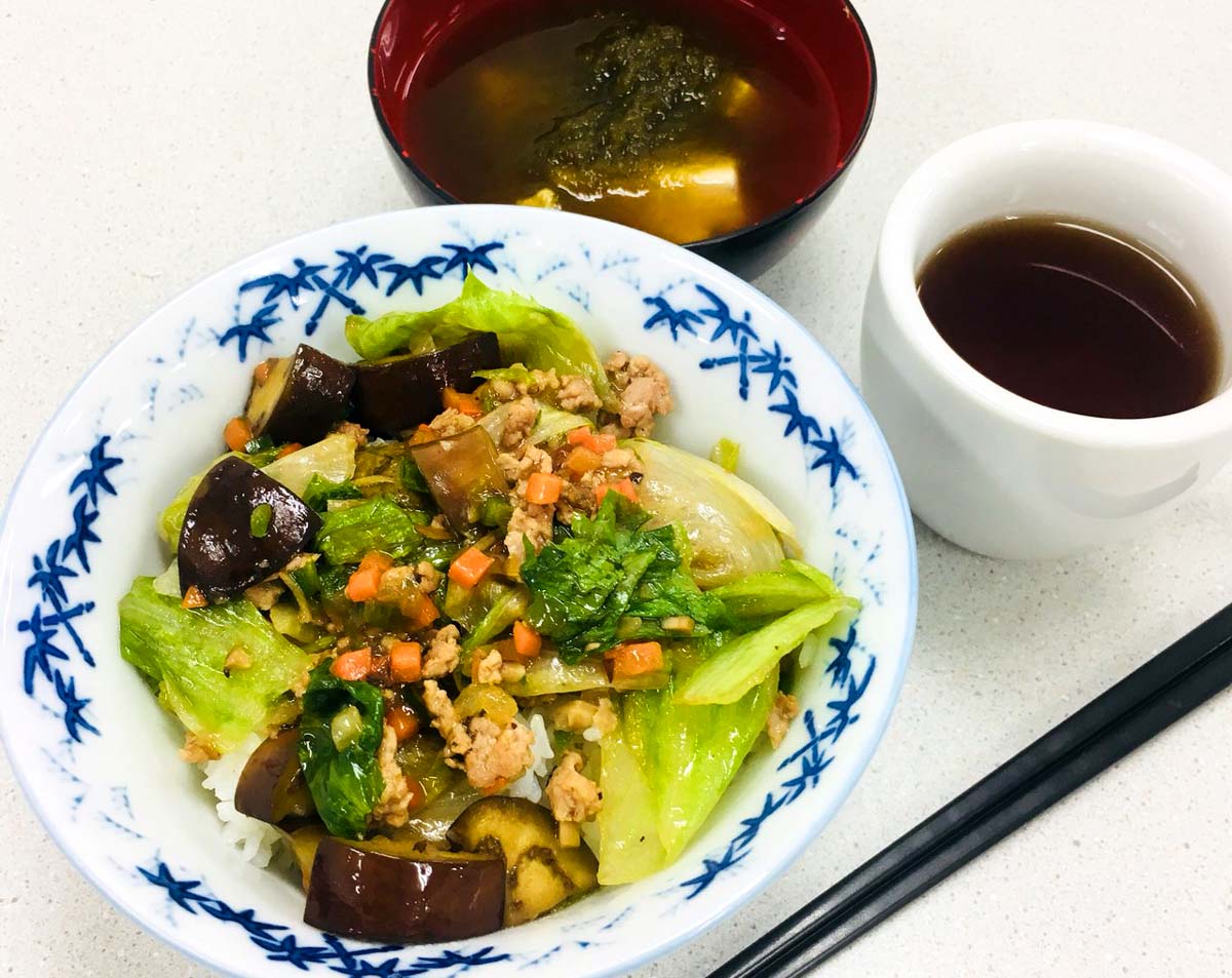 お料理キット“夏野菜のぶっかけ丼ぶり”完成！