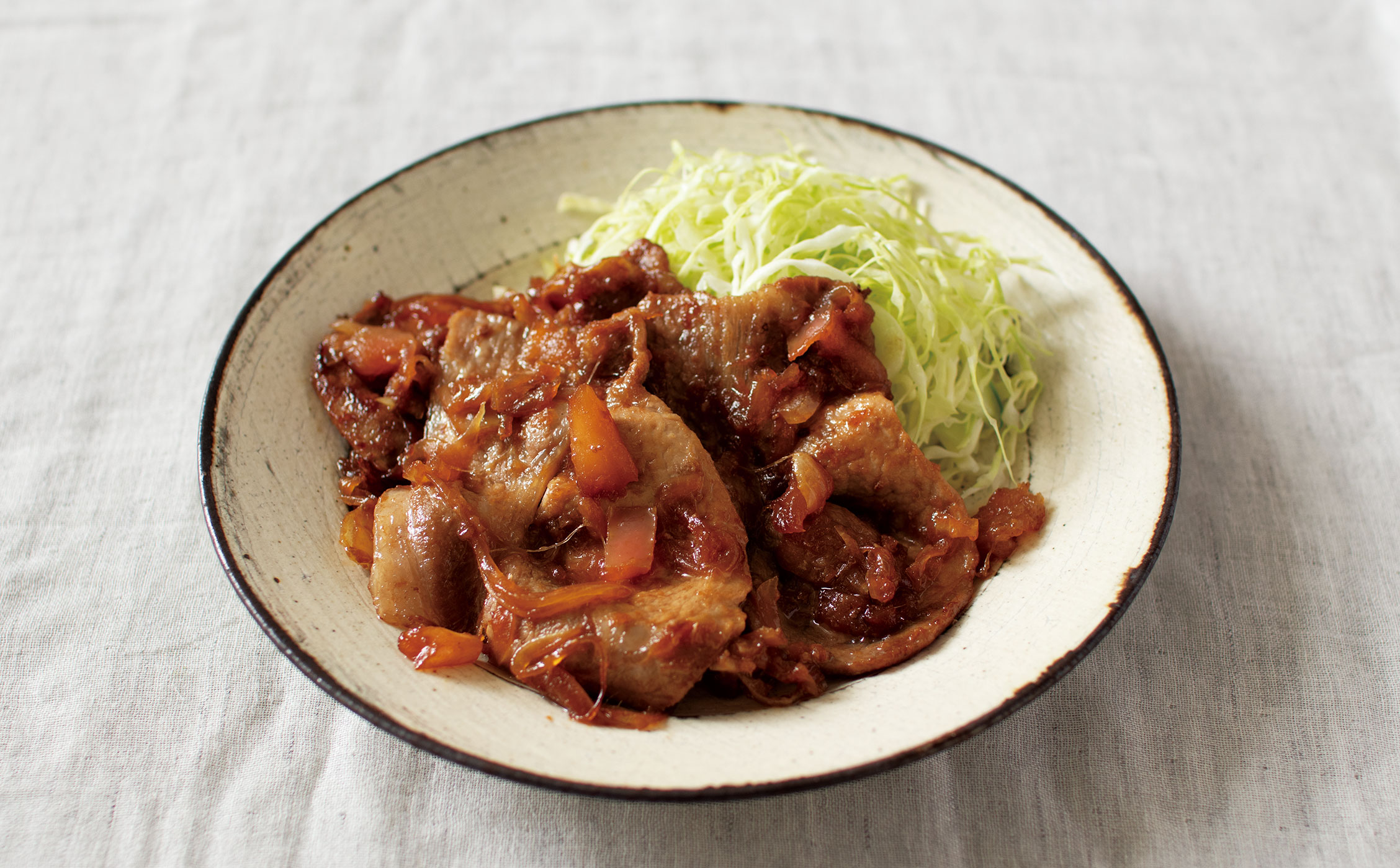 紅玉ジャムの生姜焼き
